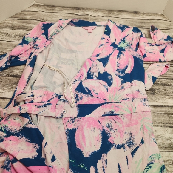 Lilly Pulitzer Karlie Wrap Romper - Picture 12 of 12